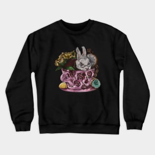 The white rabbit Crewneck Sweatshirt